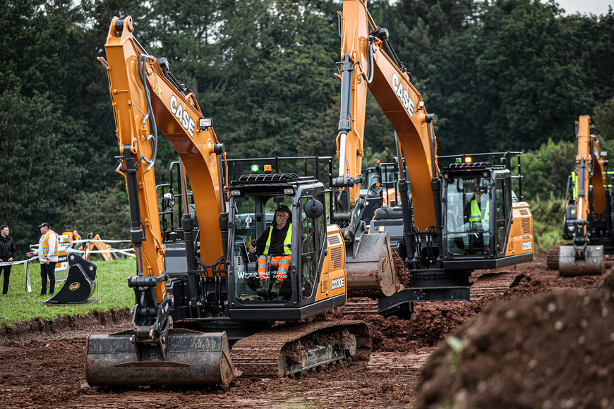 LE MATÉRIEL DE CONSTRUCTION CASE OFFRE UNE EXPÉRIENCE DURABLE LORS DES EXPOSITIONS ITINÉRANTES 